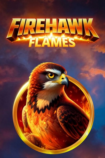 Vizuál automatu Firehawk Flames v Kingmaker Casino