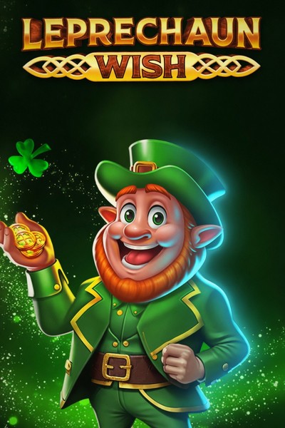 Jetel a přání na obalu Leprechaun Wish